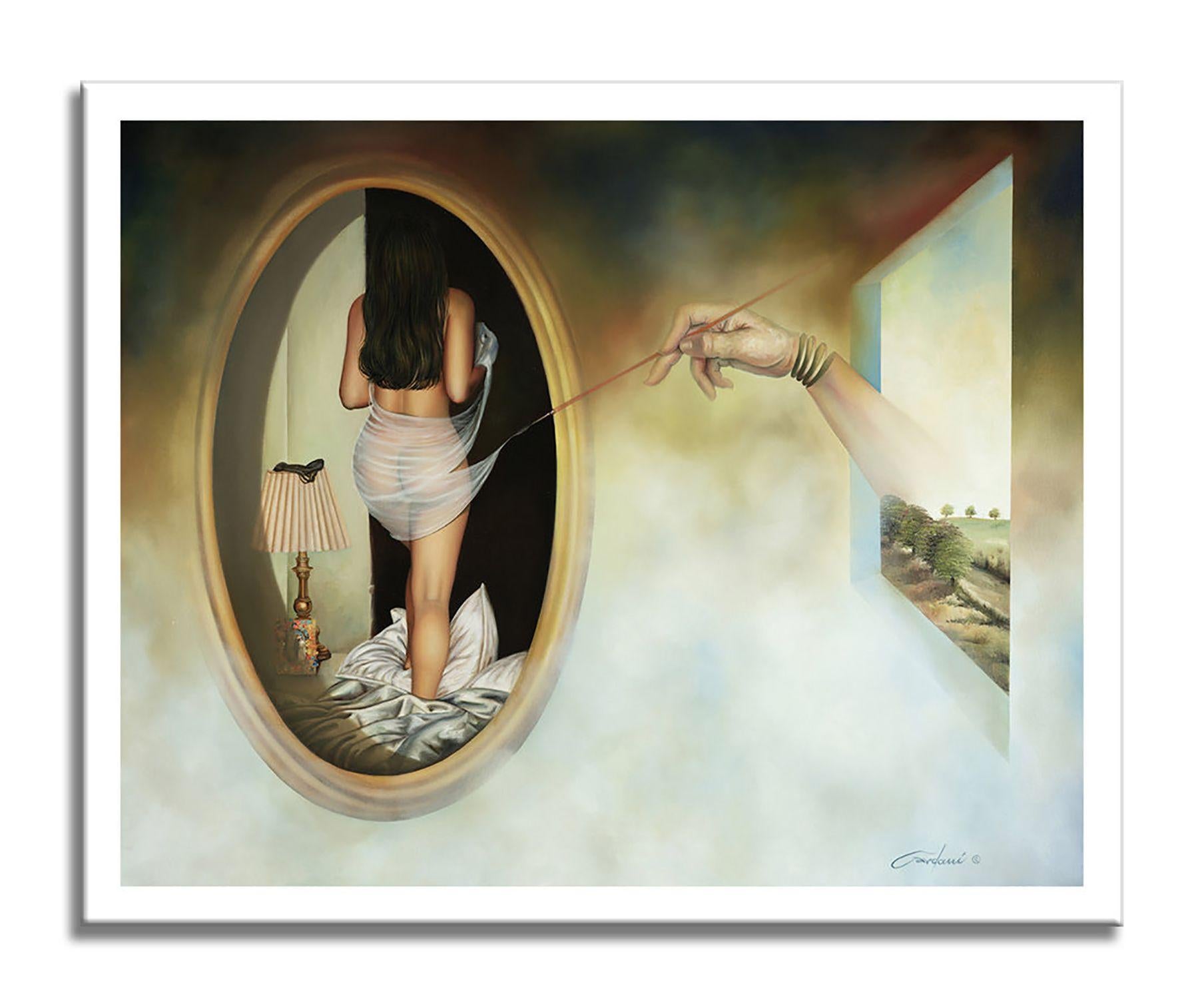 Invisible dream, Painting, Oil on Canvas For Sale 3