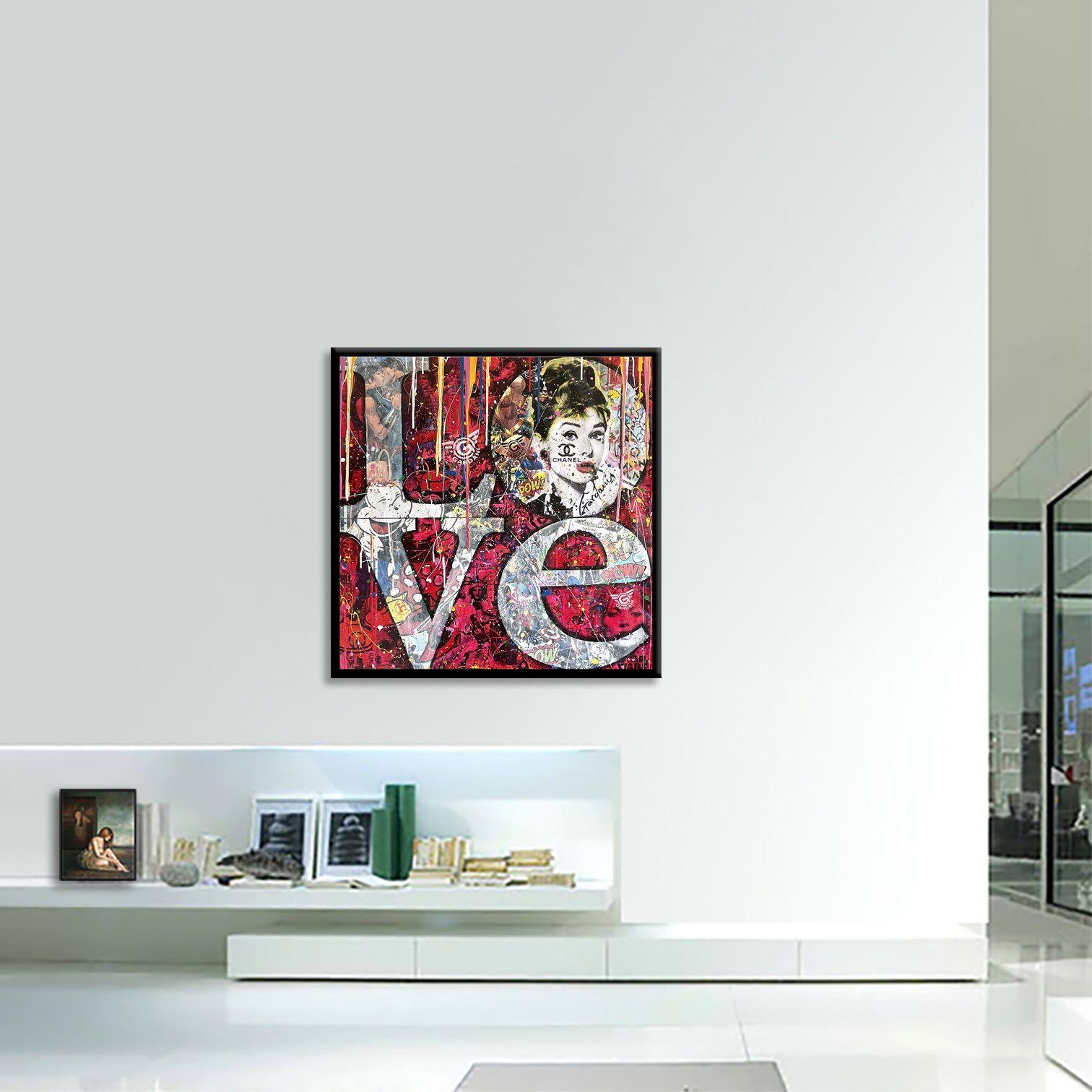 Invisible Love, Painting, Acrylic on Canvas For Sale 1