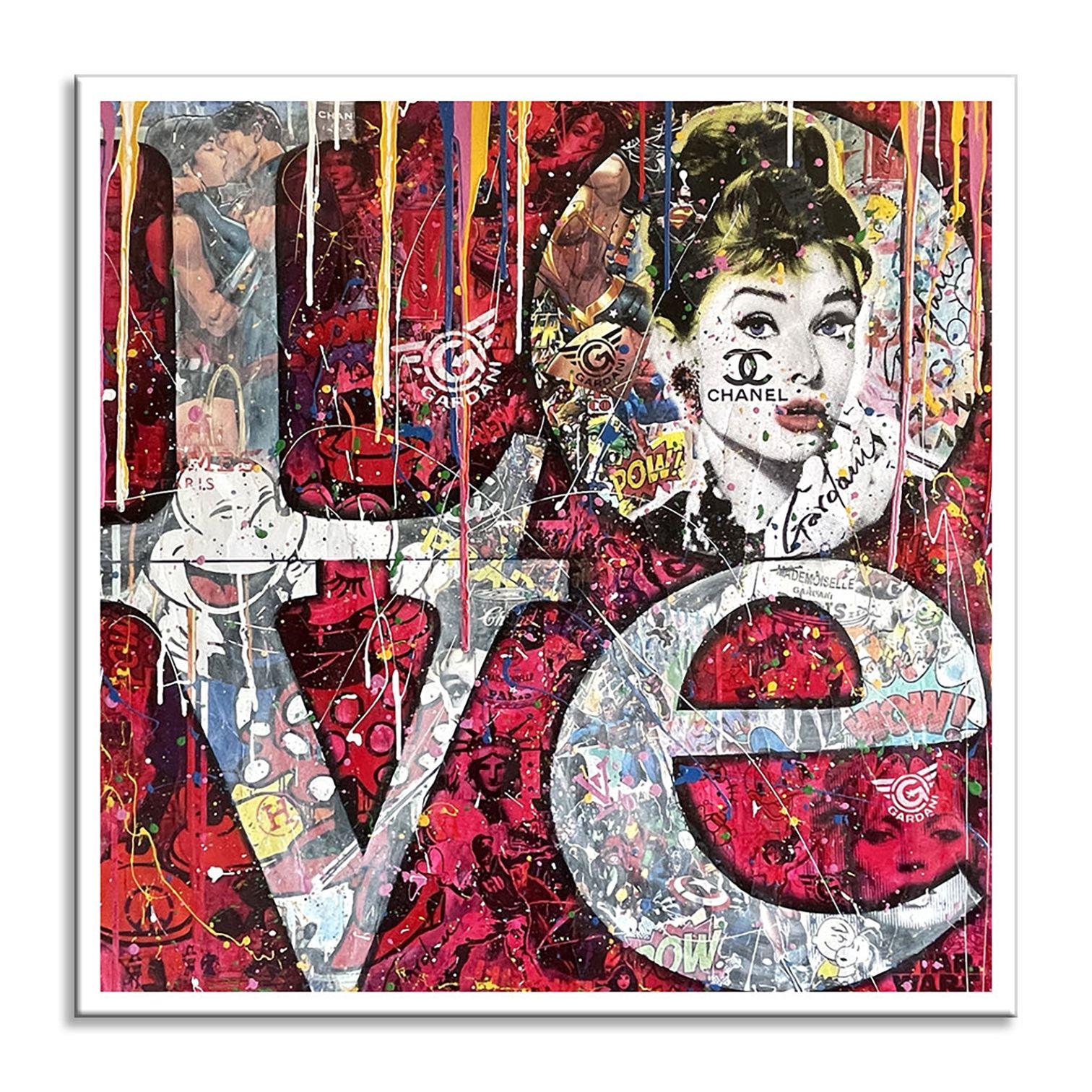 Invisible Love, Painting, Acrylic on Canvas For Sale 3