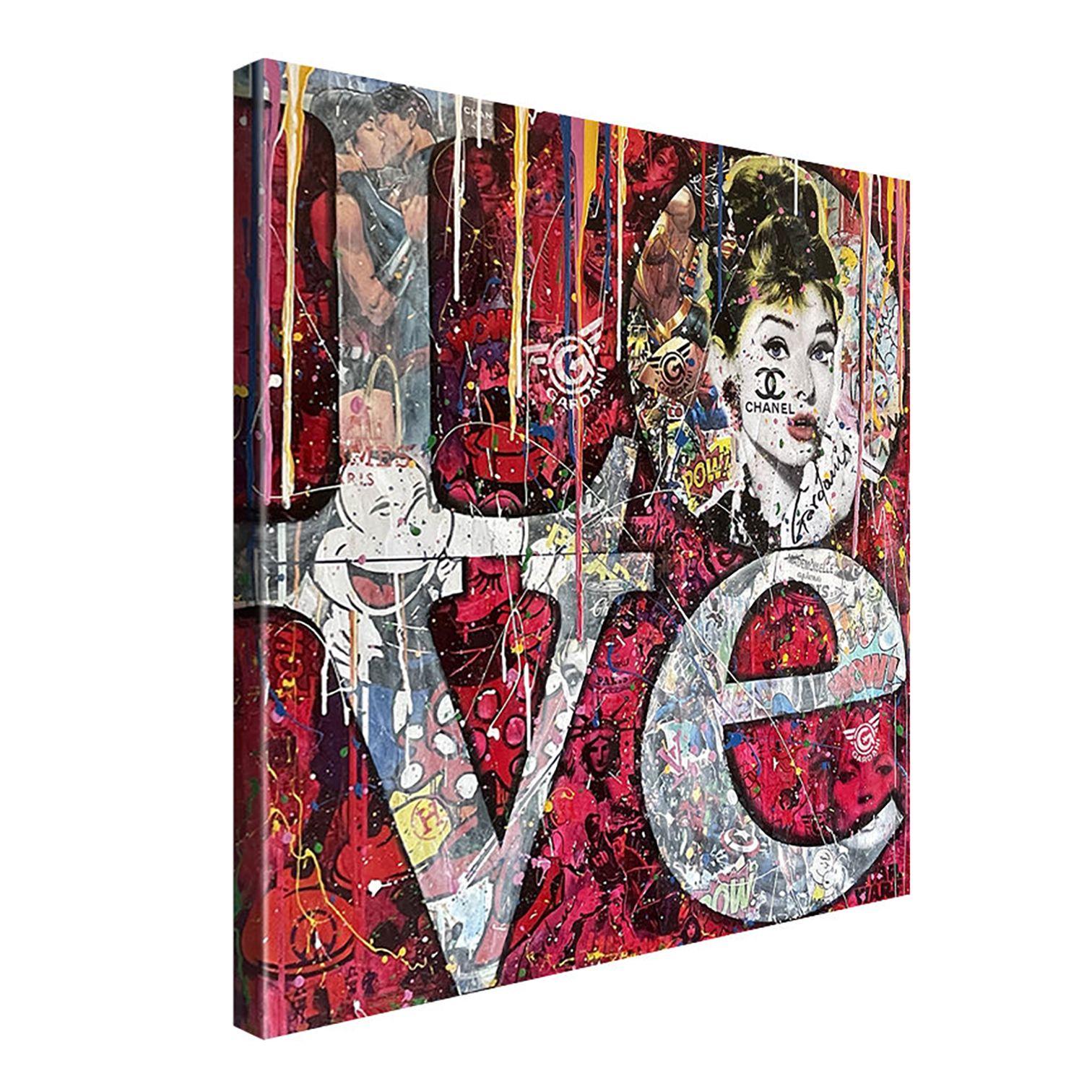 Invisible Love, Painting, Acrylic on Canvas For Sale 4
