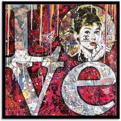 Invisible Love, Painting, Acrylic on Canvas