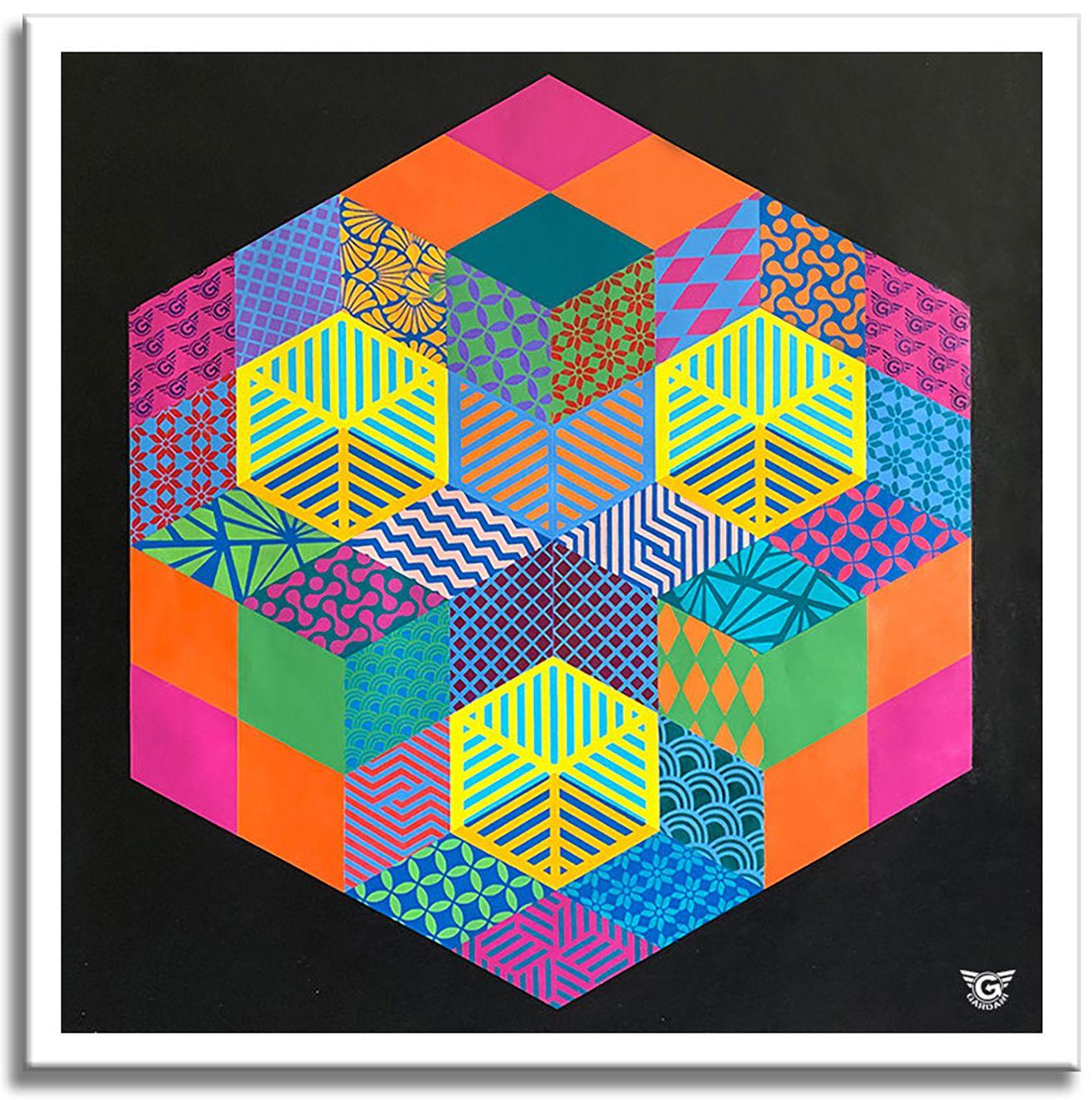Invisible Waters, Painting, Acrylic on Canvas