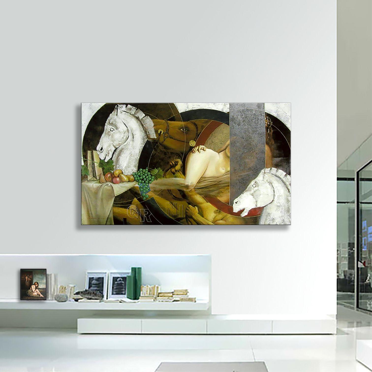 Jakiemate, Painting, Oil on Canvas For Sale 3