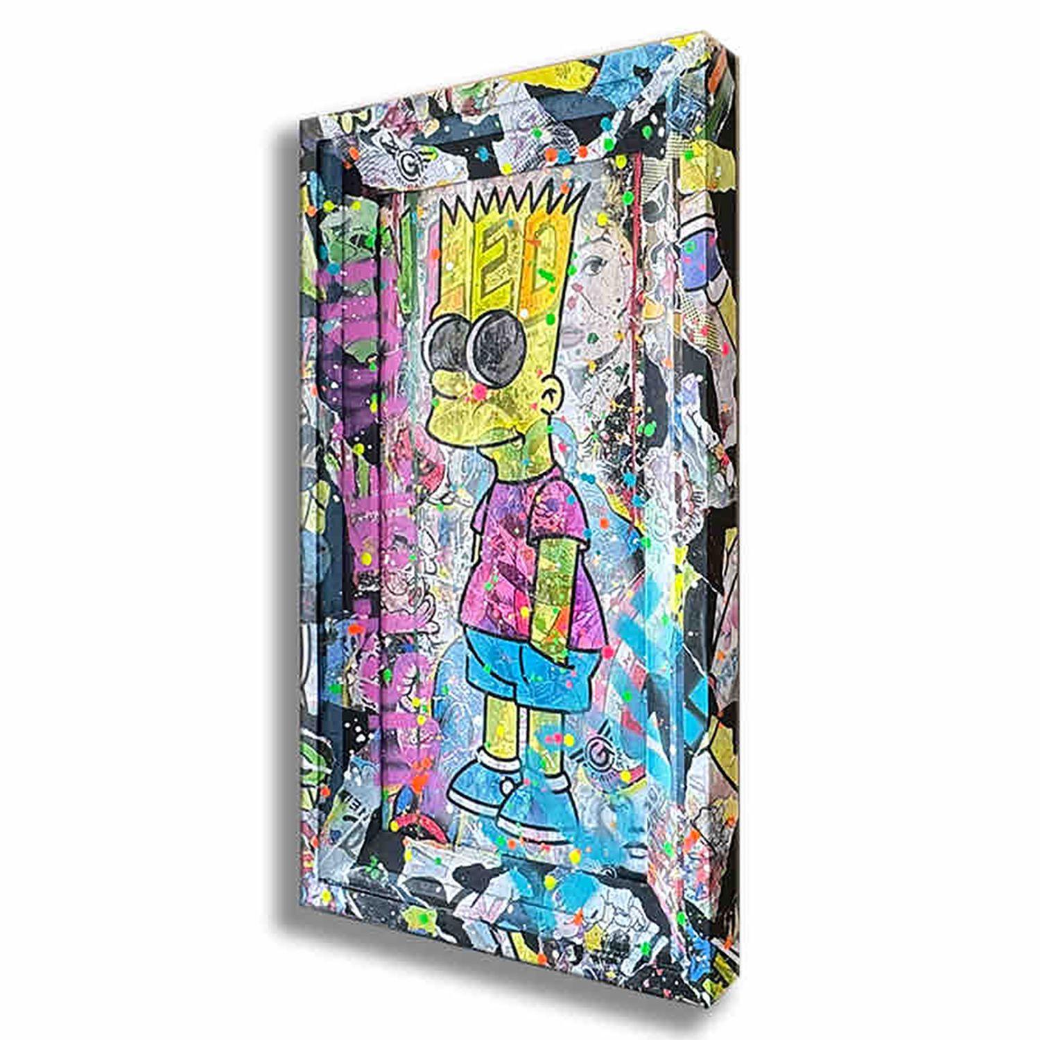 Just Be You Bart, Painting, Acrylic on Canvas For Sale 2