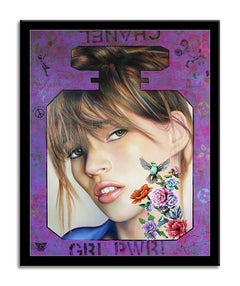 Kate Girl Power, Painting, Oil on Canvas