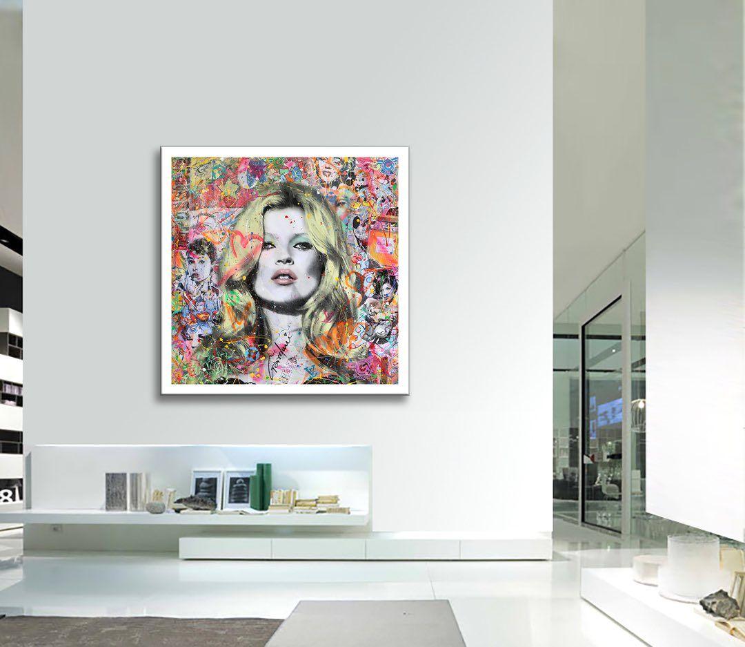 Original-Gemälde auf Leinwand.    Einzigartiges Pop-Art-Originalgemälde auf Leinwand von Gardani für Sie verfügbar. Handsigniert vom Künstler auf der Vorder- und Rückseite, mit offiziellem Gardani-Echtheitszertifikat mit einer einzigartigen