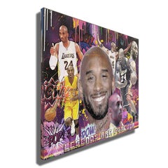 Kobe 24 Forever, Painting, Acrylic on Canvas