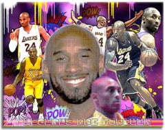 Kobe 24 Forever, Painting, Acrylic on Canvas