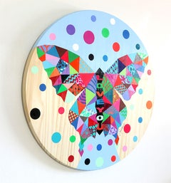 Lady â€“ Original Painting on wood, Painting, Acrylic on Wood Panel