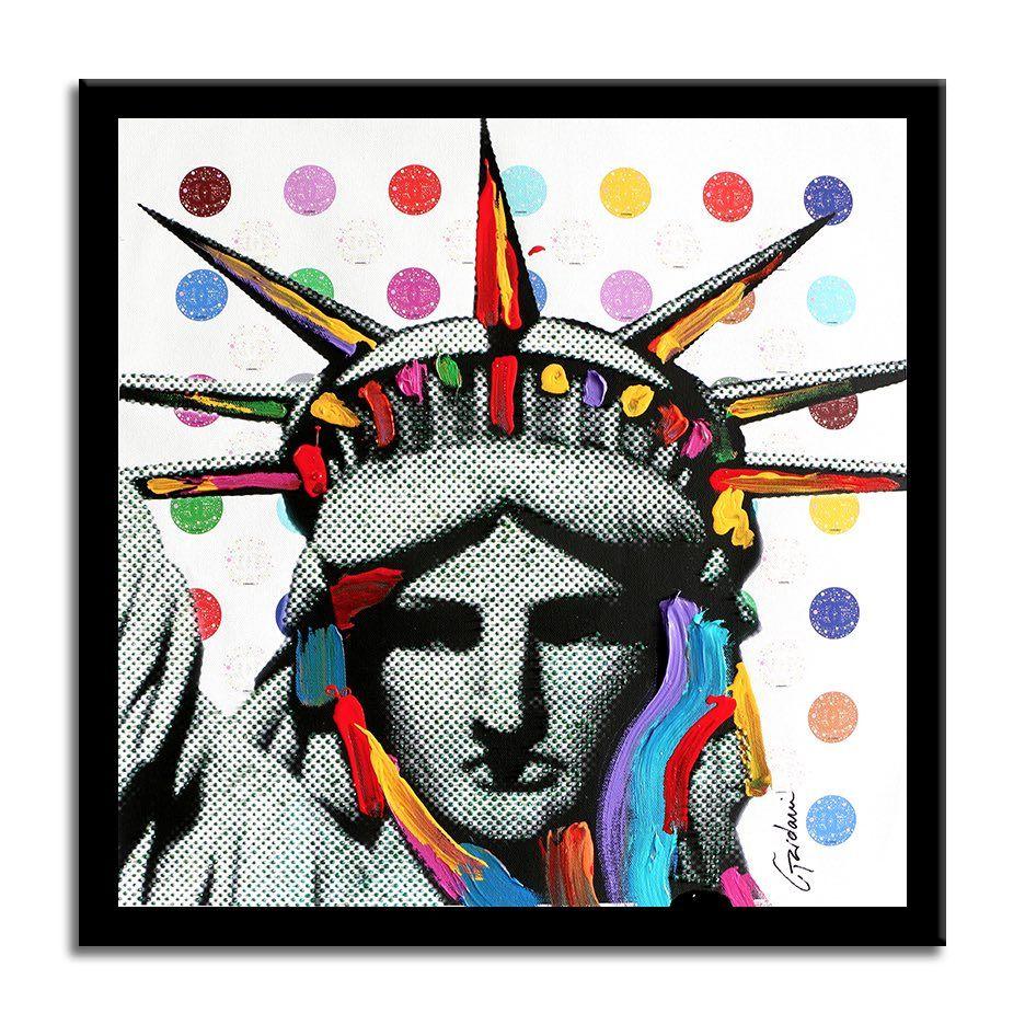 Liberty Deluxe, Gemälde, Acryl auf Leinwand im Angebot 1