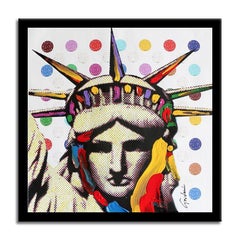 Liberty Now, Pittura, Acrilico su tela