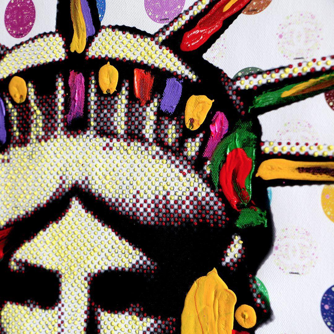 Liberty Now, Gemälde, Acryl auf Leinwand im Angebot 1