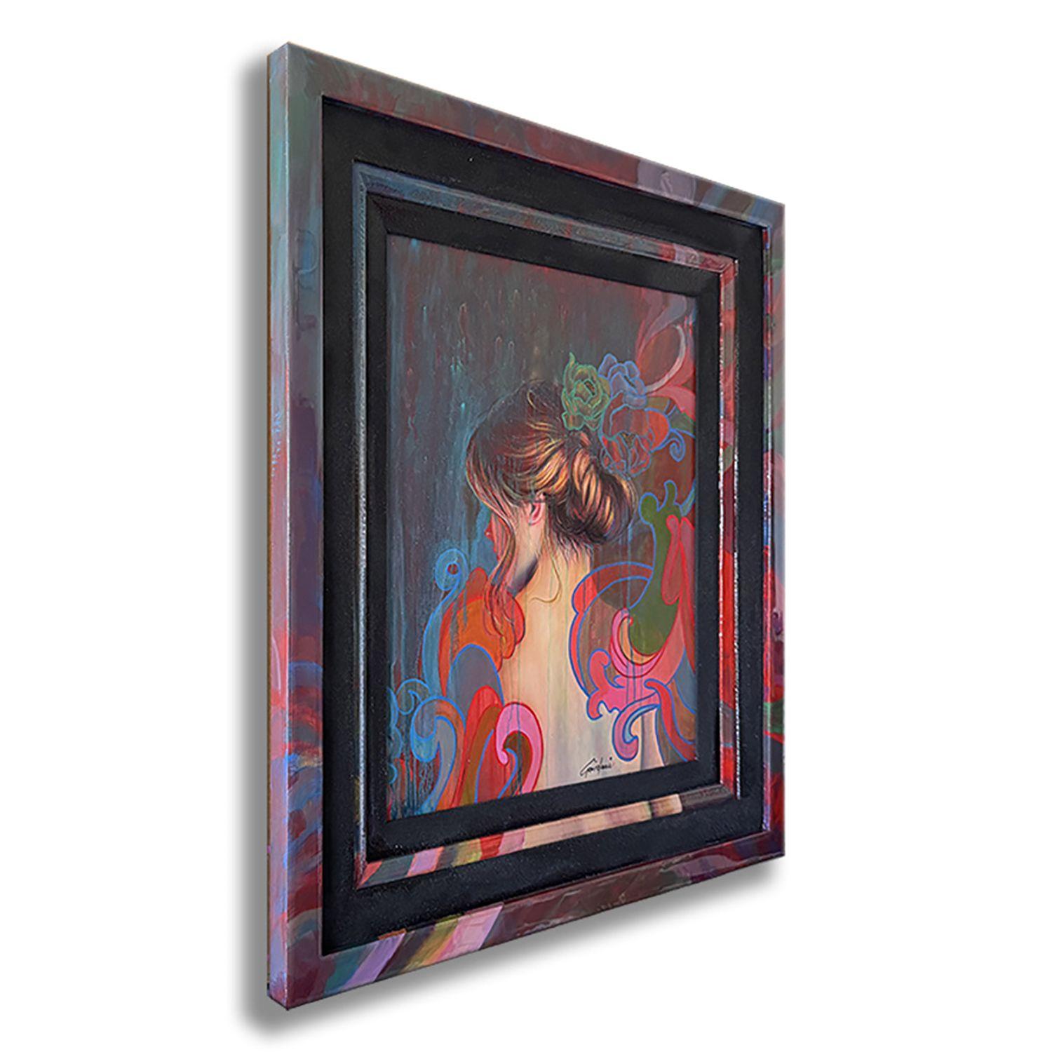 Lines of Thinking, Gemälde, Öl auf Leinwand (Realismus), Painting, von Gardani Art