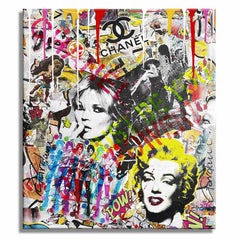 Love story â€“ Original Painting on canvas, Painting, Acrylic on Canvas