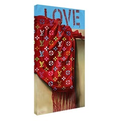 Love Vuitton â€“ Original Paintings on Canvas, Painting, Oil on Canvas