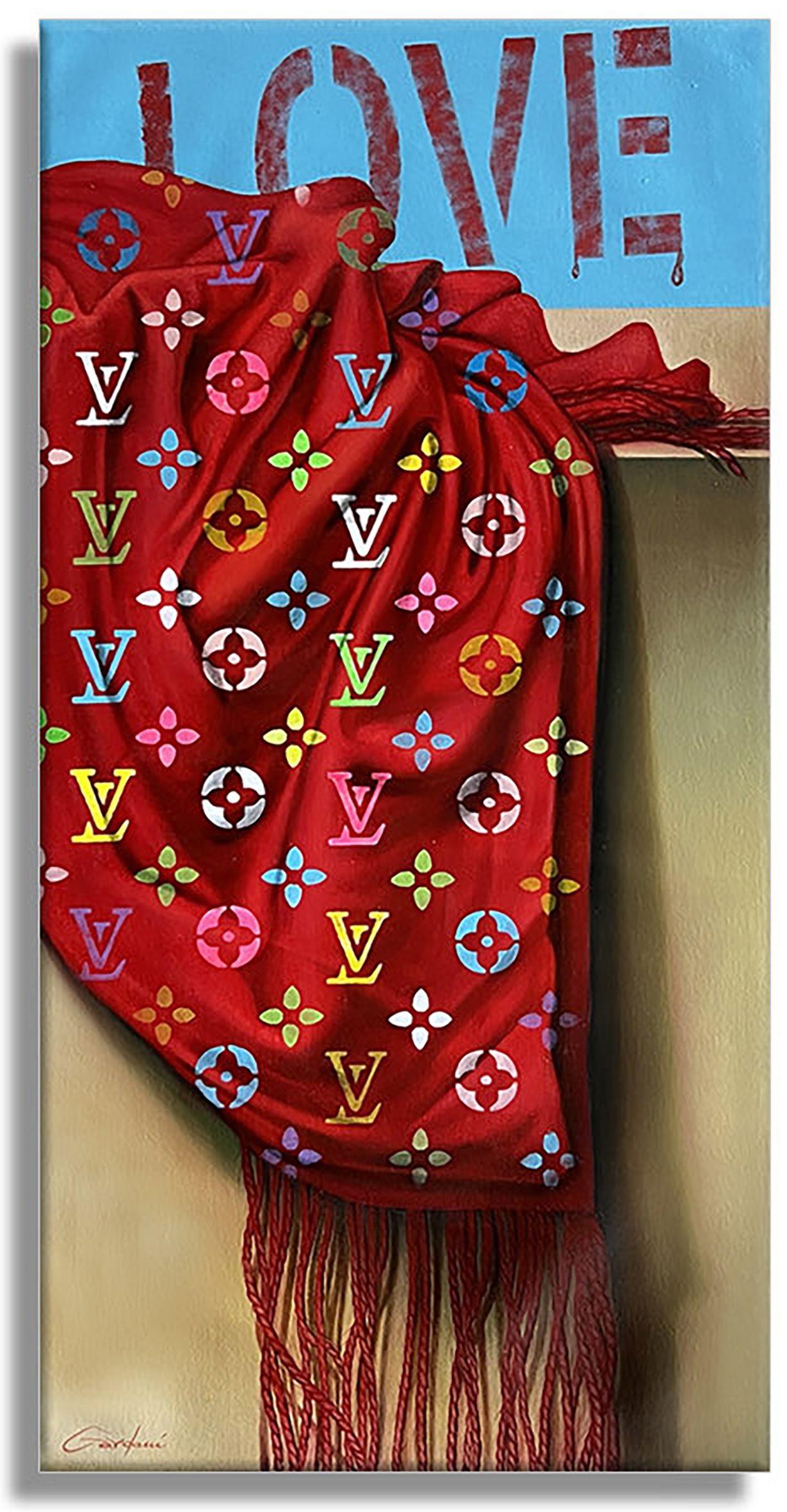 Love Vuitton - Peintures originales sur toile, Peinture, Huile sur toile - Painting de Gardani Art