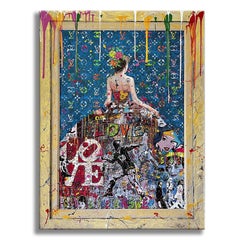 Luxor â€“ Original Painting on Canvas, Painting, Oil on Canvas