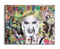 Madonna - Nunca te rindas, Pintura, Acrílico sobre lienzo