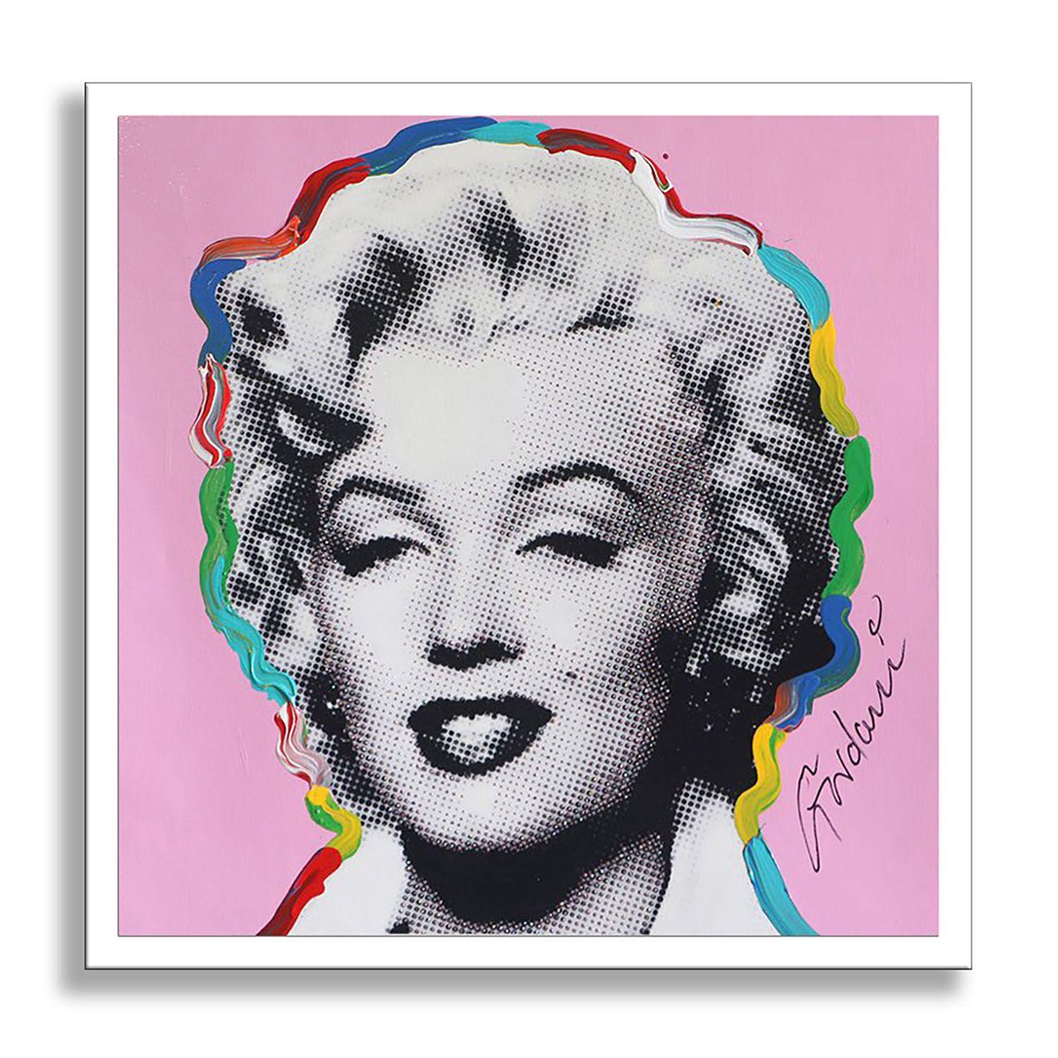 Marilyn about you, Painting, Acrylic on Canvas For Sale 2