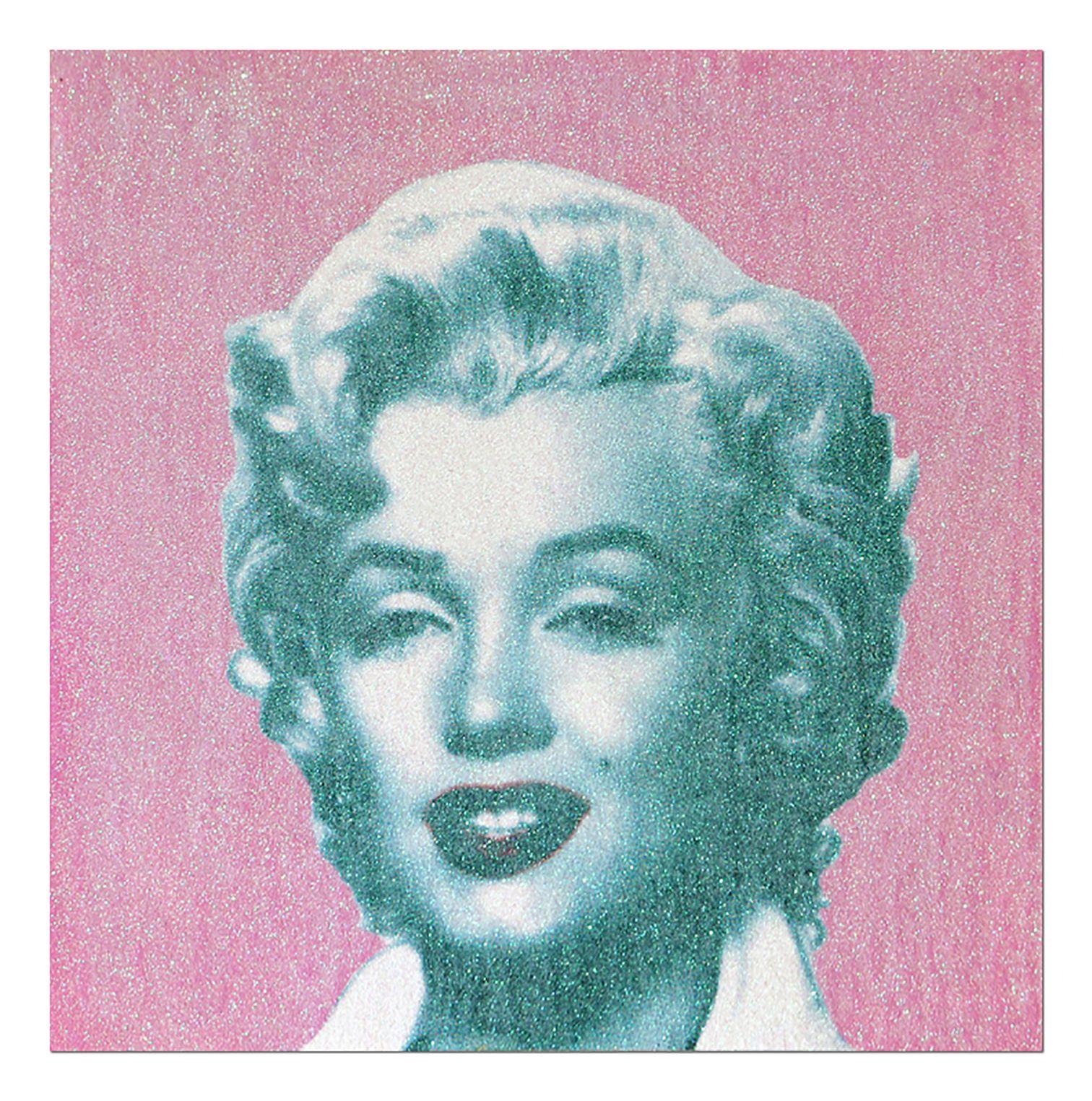 Marilyn â€  Secrets, peinture, acrylique sur papier - Pop Art Painting par Gardani Art