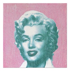 Marilyn †Secrets, Malerei, Acryl auf Papier