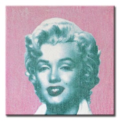 Marilyn â€“  Secrets, Painting, Acrylic on Paper