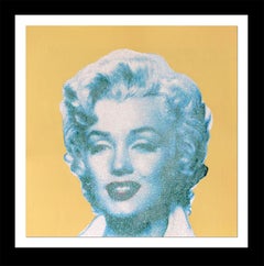 Marilyn - Sonnenschein, Malerei, Acryl auf Papier