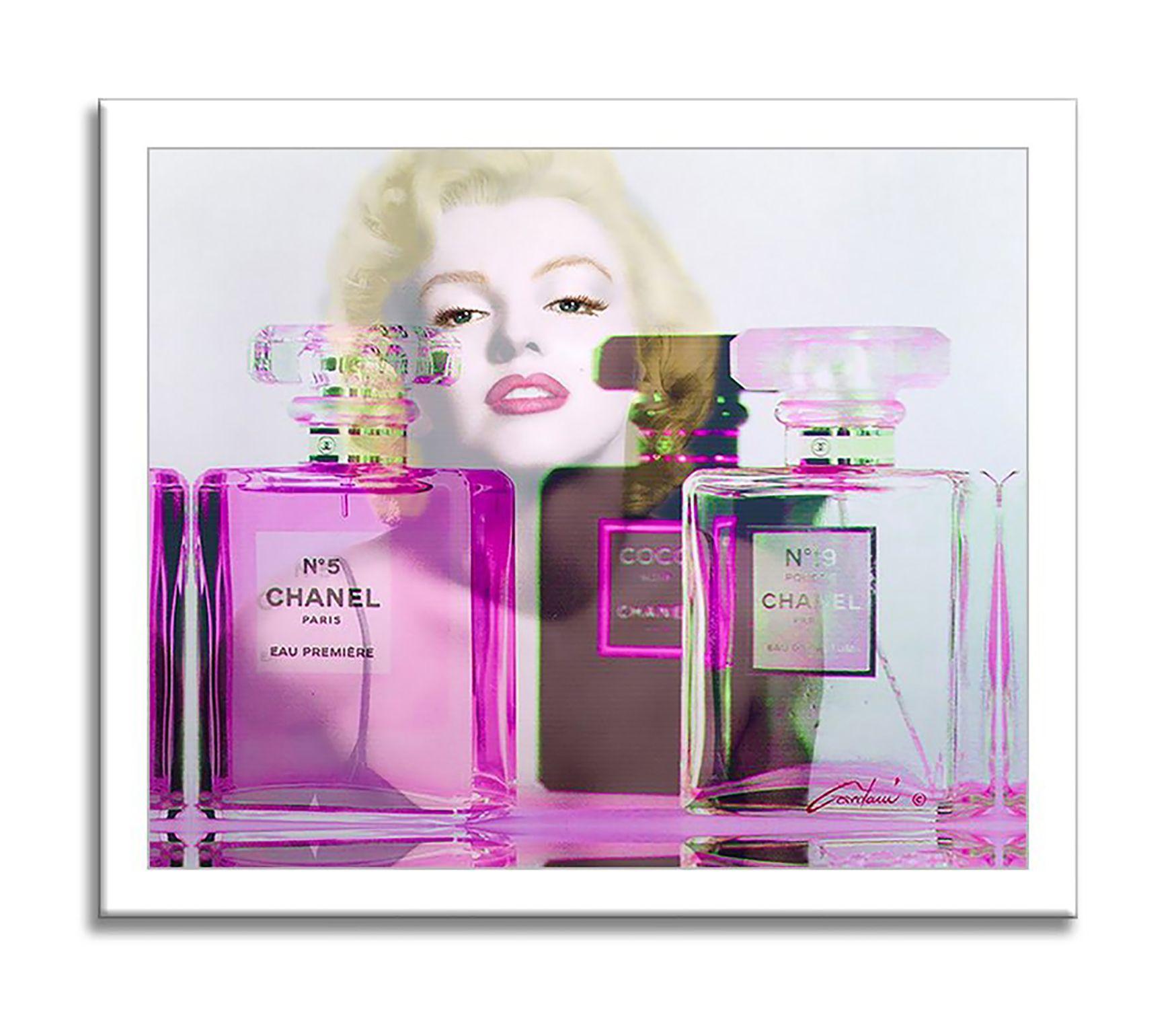 Marilyn Coco Chanel, Painting, Oil on Canvas For Sale 2