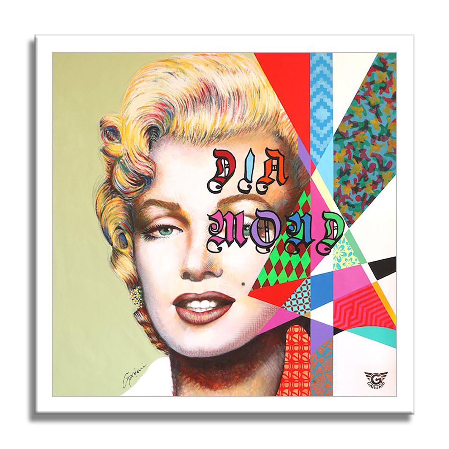 Marilyn Diamond â€“ Original Painting on canvas, Painting, Oil on Canvas For Sale 2