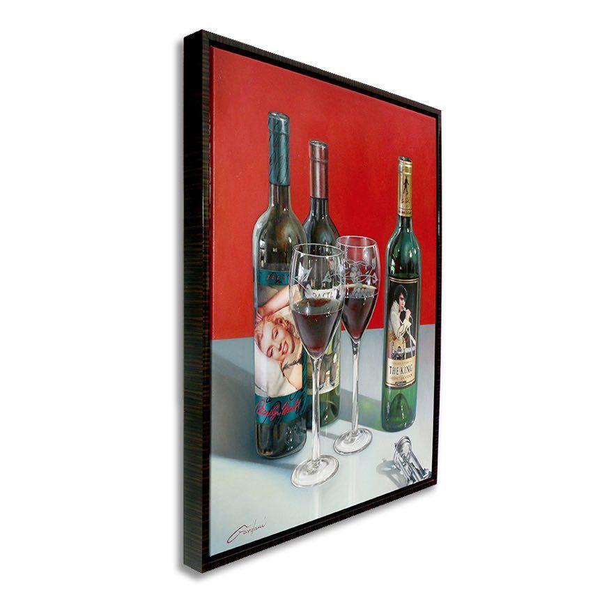 Marilyn Elvis Forever, Painting, Oil on Canvas For Sale 2