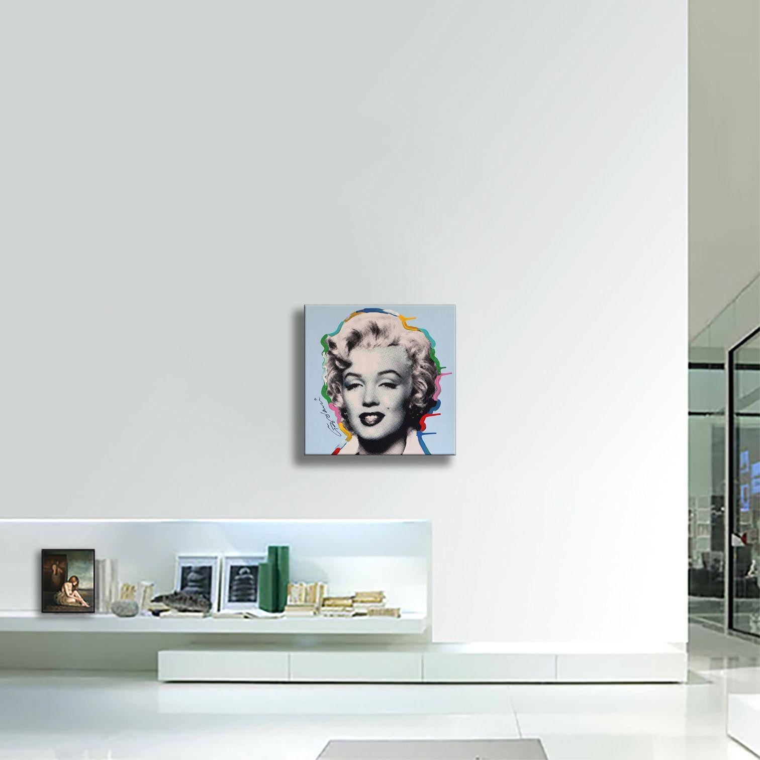 Marilyn Forever, Painting, Acrylic on Canvas For Sale 4