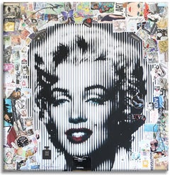 Marilyn Legend, Painting, Acrylic on Paper