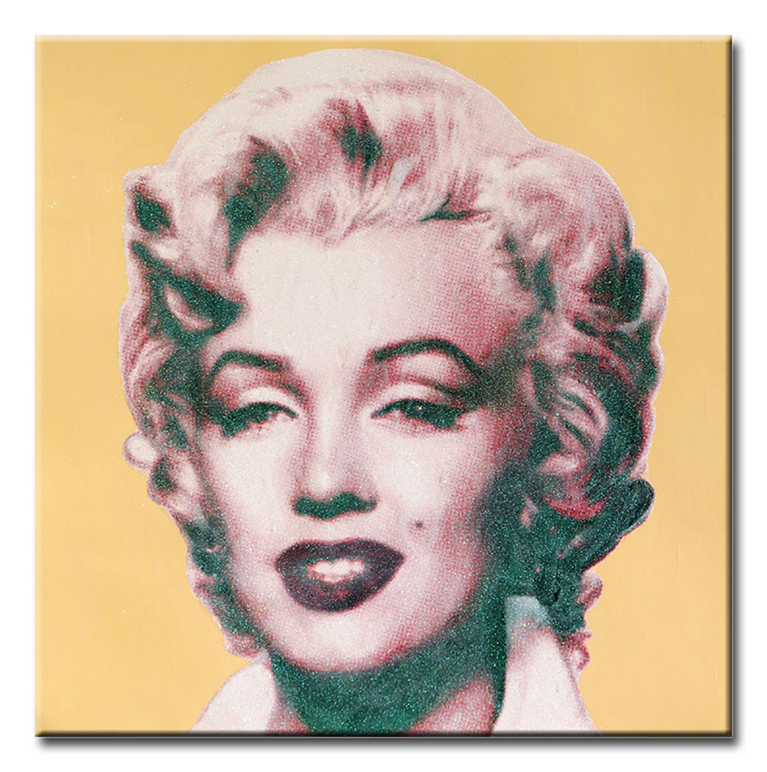 Marilyn Moon, Painting, Acrylic on Paper For Sale 1