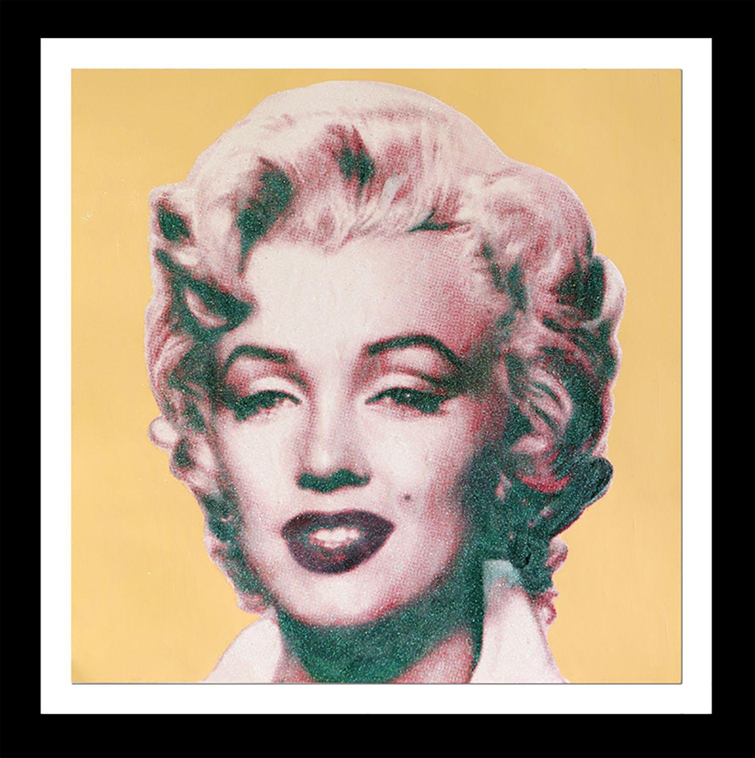 Marilyn Moon, Painting, Acrylic on Paper For Sale 2