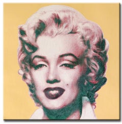 Marilyn Moon, Painting, Acrylic on Paper