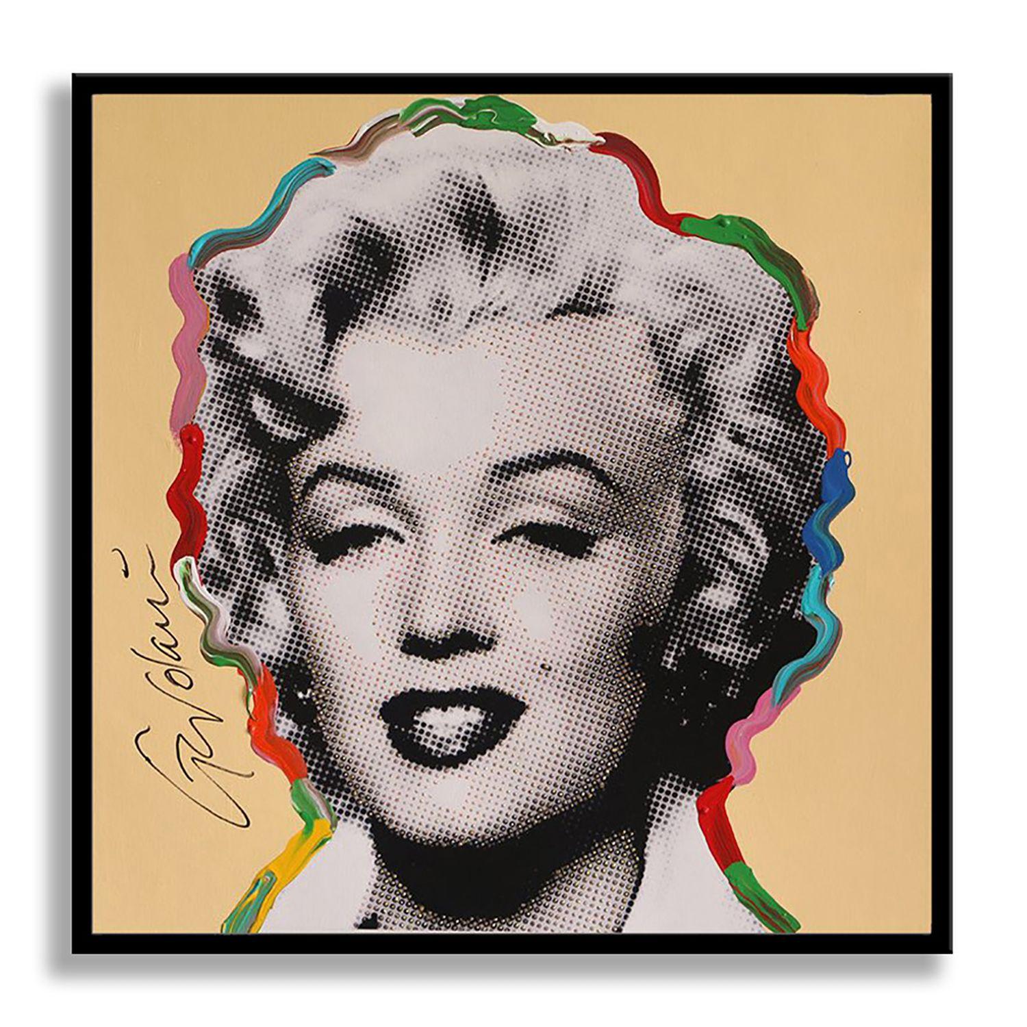Marilyn my life, Painting, Acrylic on Canvas For Sale 1