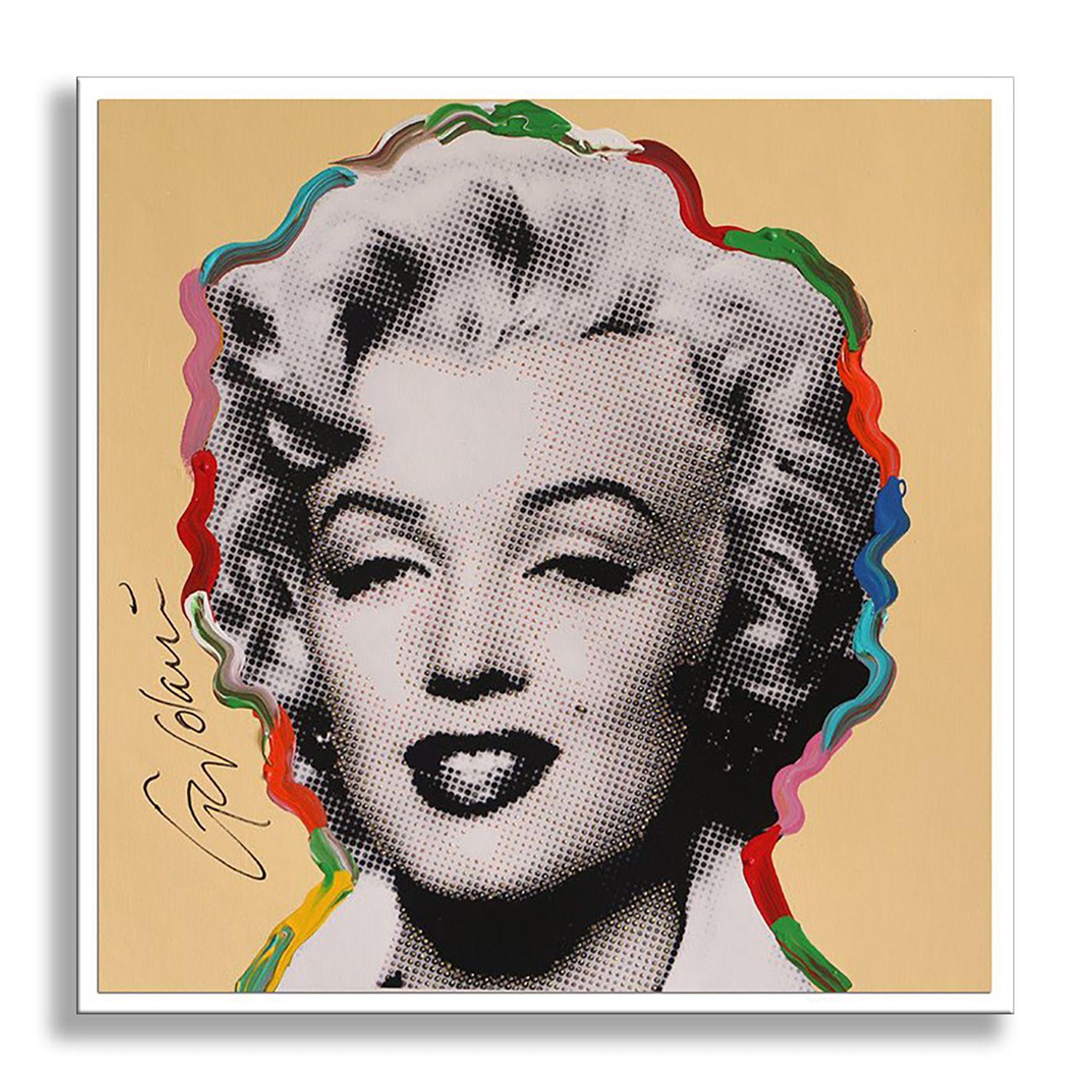 Marilyn my life, Painting, Acrylic on Canvas For Sale 2