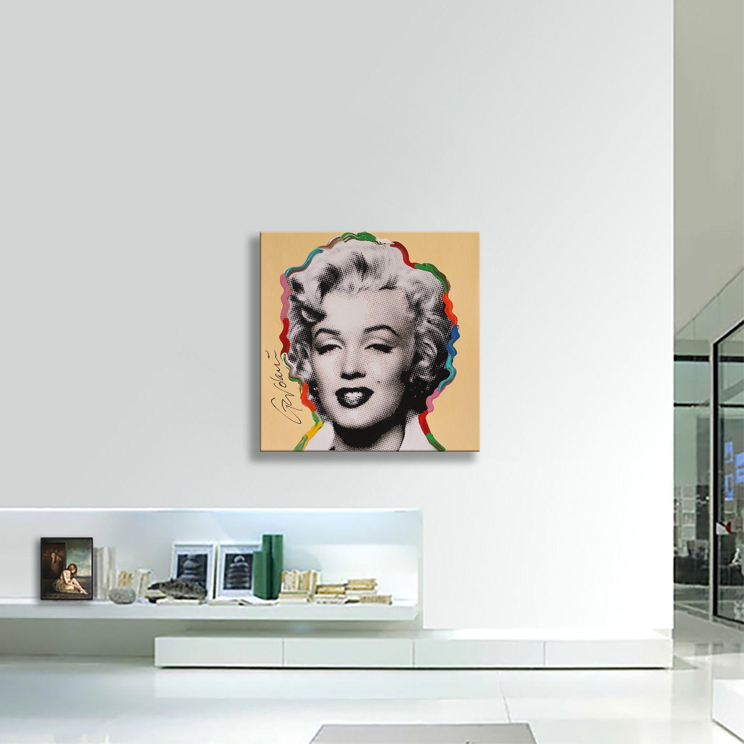 Marilyn my life, Painting, Acrylic on Canvas For Sale 3