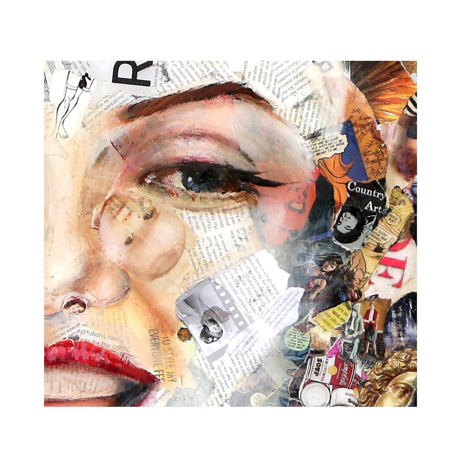 Marilyn New York, Gemälde, Öl auf Leinwand im Angebot 1