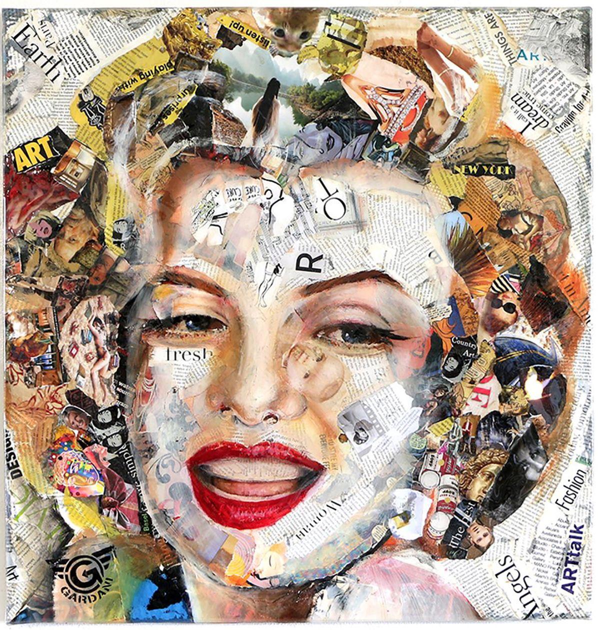 Marilyn New York, Painting, Oil on Canvas