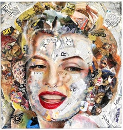 Marilyn New York, Painting, Oil on Canvas