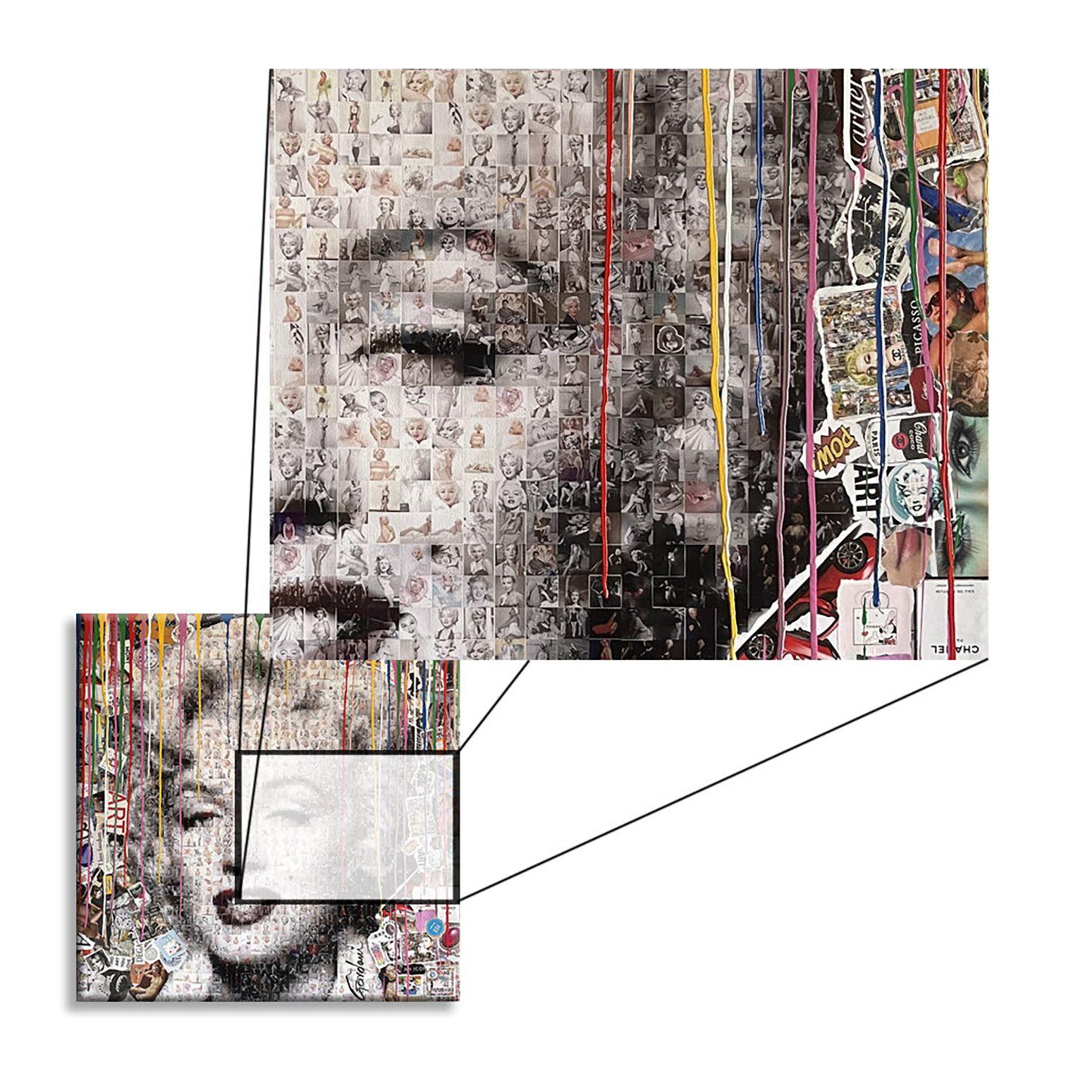 Marilyn Niagara, Painting, Acrylic on Canvas For Sale 3