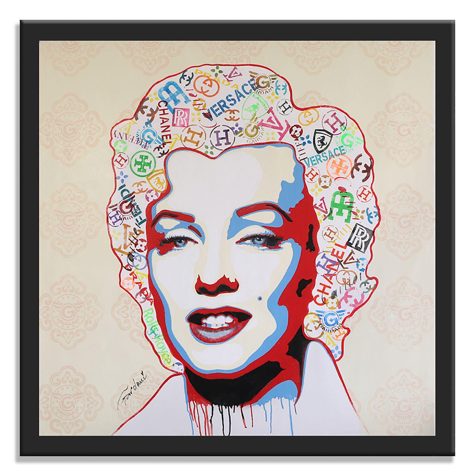 Marilyn Paradise, Painting, Acrylic on Canvas For Sale 2