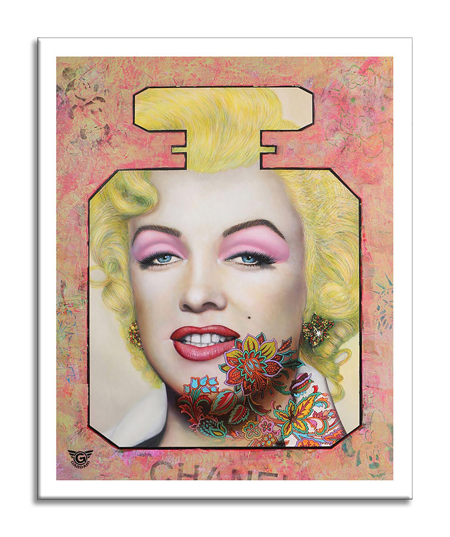 Marilyn Passion, Gemälde, Öl auf Leinwand im Angebot 1