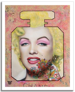 Marilyn Passion, Painting, Oil on Canvas