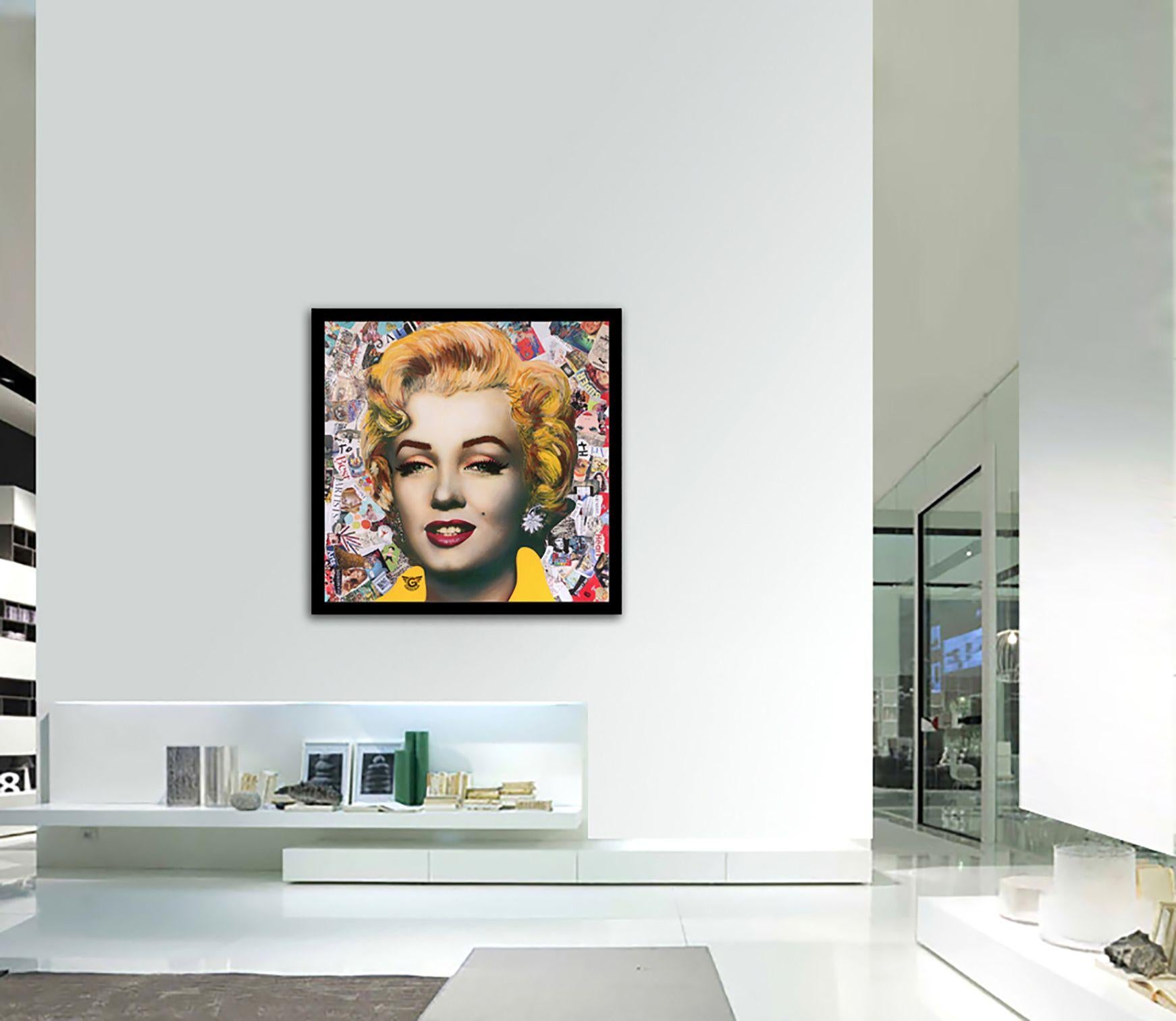 Marilyn Sensations, Painting, Oil on Canvas For Sale 1