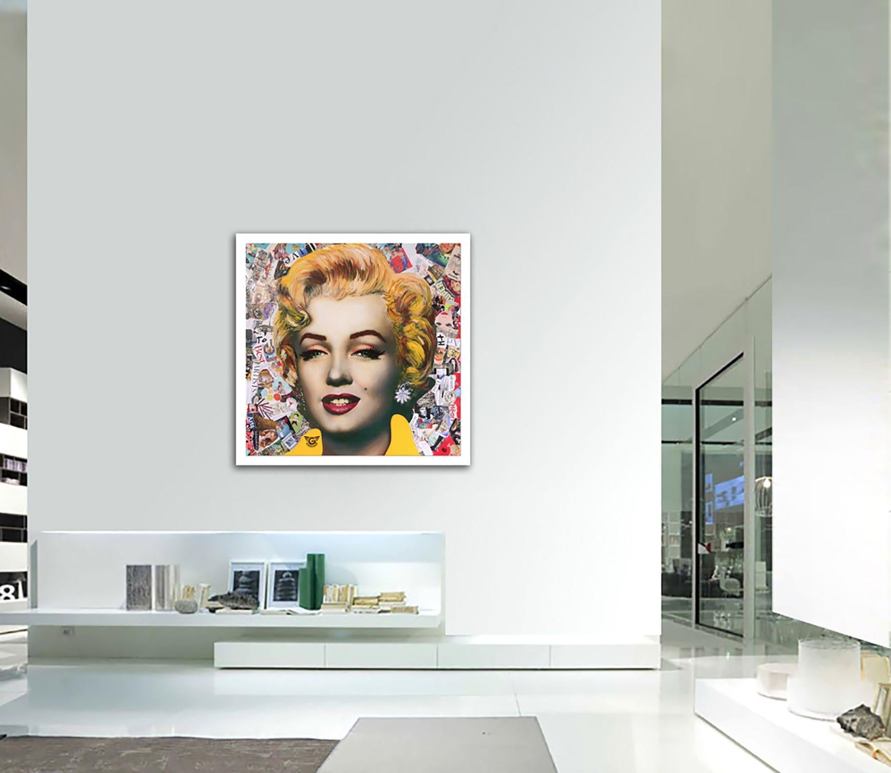 Marilyn Sensations, Painting, Oil on Canvas For Sale 4
