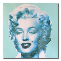 Marilyn-Until the day, Painting, Acrylic on Paper