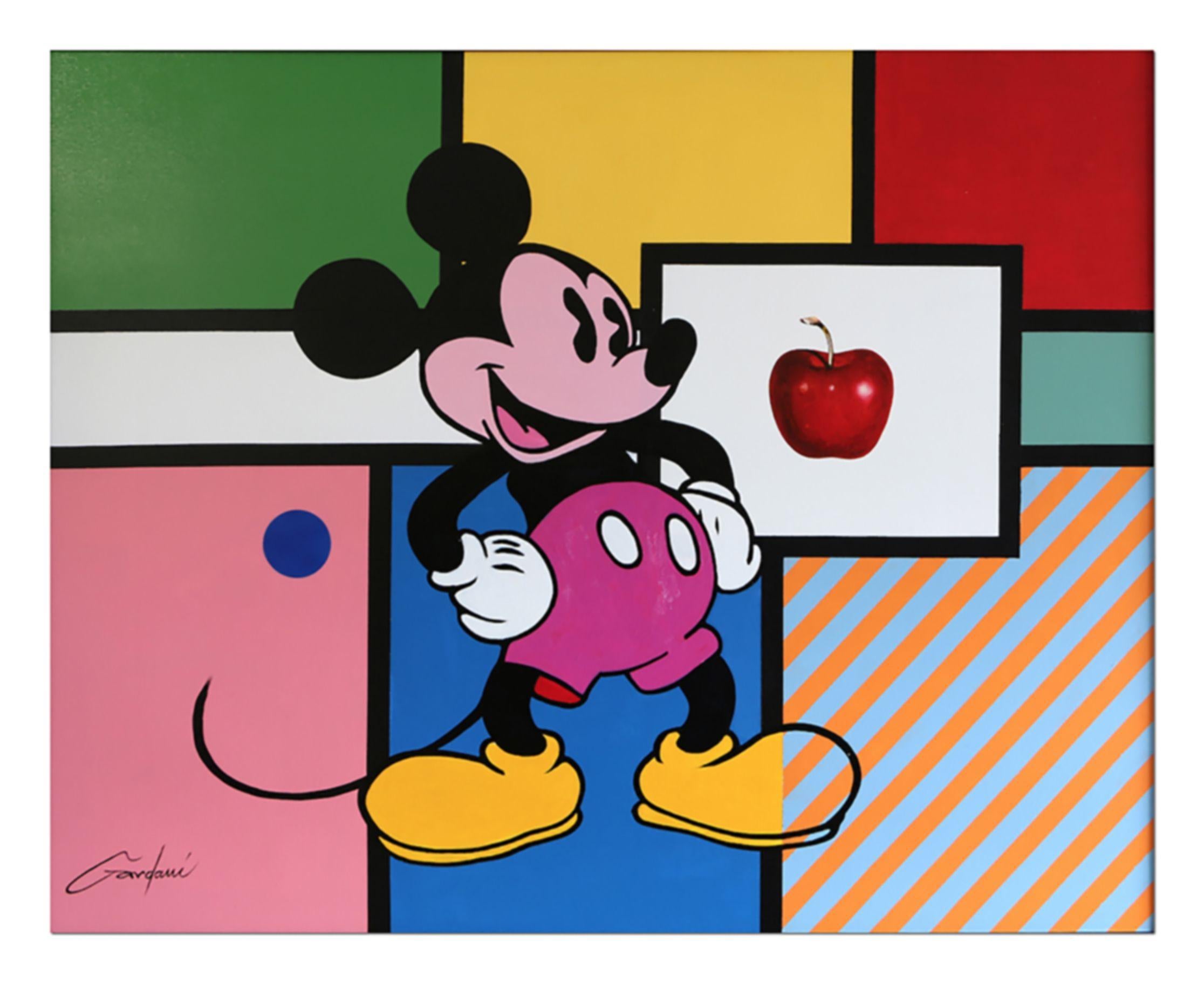 One-of-a-kind Pop Art Original Painting on Canvas by Gardani available for you. Hand signed by the Artist front and back, comes with official Gardani Certificate of Authenticity with a unique dollar bill sequence as a registration matching number of