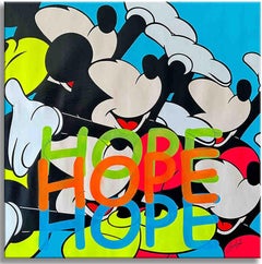 Mickey Hope -  Original Painting on Canvas, Painting, Acrylic on Canvas
